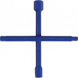 Clé cruciforme sanitaire 200 x 200 mm avec multifonction PROMAT 