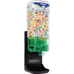 Distributeur de protections auditives PlugStation TouchFree rempli de bougies d'allumage (500 paires) MOLDEX 