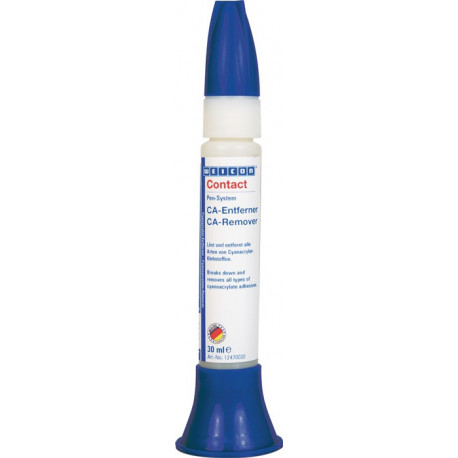 Produit nettoyant pour adhésifs Ddécapant cyanoacrylate (CA) 30 ml Pen WEICON (Par 20)