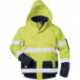 Veste pilote haute visibilité HASSO Taille M jaune fluo/marine SAFESTYLE 