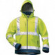Veste softshell haute visibilité LIAM Taille XXL jaune fluo/marine ELYSEE 