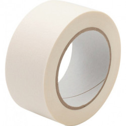 Ruban crêpé K-MASK 70 légèrement crêpé blanc longueur 50 m largeur 25 mm rouleau (Par 36)
