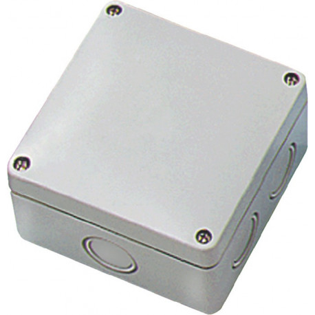 Boîte de dérivation p. pièce humide avec 6 entrées M20/25L110xl110xH67mm