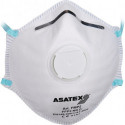 Atemschutzmaske FFP 2/V NR D m.Ausatemventil 15ST/Box ASATEX