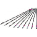Électrode en tungstène LYMOX LUX® - LYMOX d. 3.2 mm longueur 175 mm rose-gris LI (Par 10)