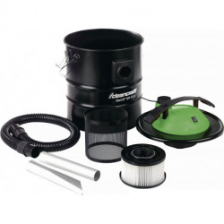 Aspirateur de cendres flexCAT 120 VCA 1 200 W 1 500 l/min 150 mbar 20 l CLEANCRA 