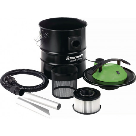Aspirateur de cendres flexCAT 120 VCA 1 200 W 1 500 l/min 150 mbar 20 l CLEANCRA 