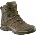Bottes de randonnée BE Nature GTX mid pointure 10(45) marron/verte cuir nubuck H 