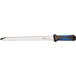 Couteau pour matériaux isolants longueur 420 mm longueur lame 280 mm poignée 2 c. 