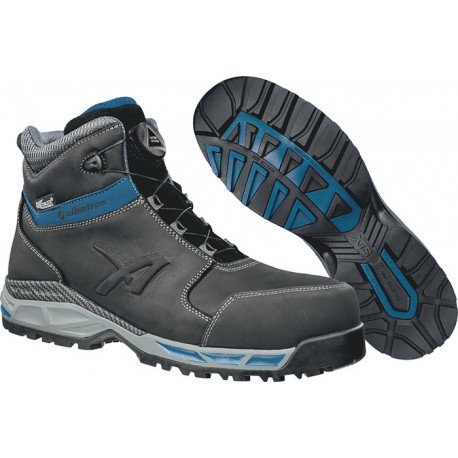 Botte de sécurité TOFANE BLACK QL CTX MID pointure 45 noire/bleue S3 EN ISO 2034 