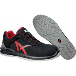Chaussure de sécurité GRID LOW pointure 44 noire/rouge S3 SRC EN ISO 20345:2011 