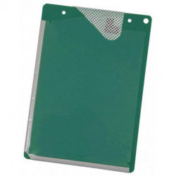 Sac d’application PVC avec soudure des 2 côtés du pli DIN A4 vert EICHNER (Par 10)