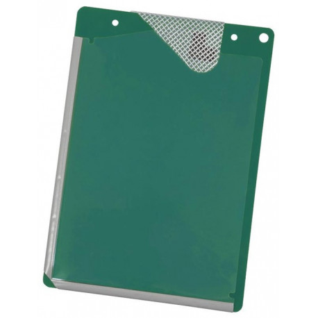 Sac d’application PVC avec soudure des 2 côtés du pli DIN A4 vert EICHNER (Par 10)