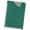 Sac d’application PVC avec soudure des 2 côtés du pli DIN A4 vert EICHNER (Par 10)