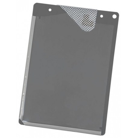 Sac d’application PVC avec soudure des 2 côtés du pli DIN A4 gris EICHNER (Par 10)