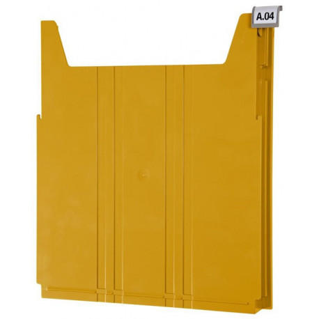 Trieur mural BIG Module d'installation jaune l262xP42xH302mm EICHNER