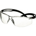 Lunettes de protection SecureFit™ 500 EN 166.EN171 Branches noires, verres transparents PC 3M