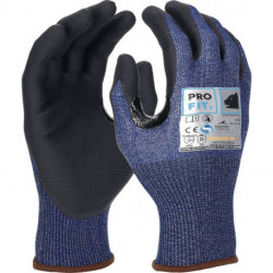 Gants anti-coupures Taille 11 bleu Noir EN 388 PSA II PRO FIT (Par 12)