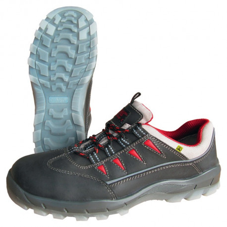 Chaussure de sécurité SPORT STEP Taille 44 noir S3 SRC ESD EN ISO 20345.EN 61340-4-3 