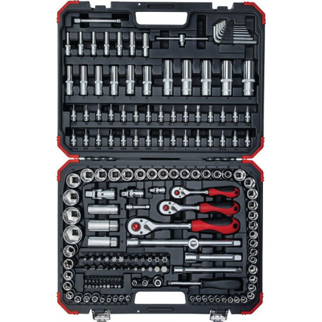 Jeu de clés à douille R4560 3172 172 pièces SW 4-32 mm GEDORE ROUGE 