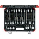 Jeu de clés à douille R6800 3030 30 pièces 1/2 po. 5 - 19 mm pour 6 pans intérie 