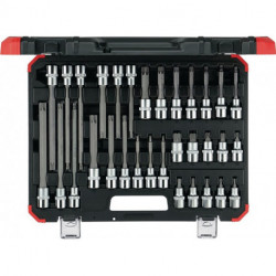 Jeu de clés à douille R6800 3032 32 pièces 1/2 po. pour intérieur - vis TORX® GE 