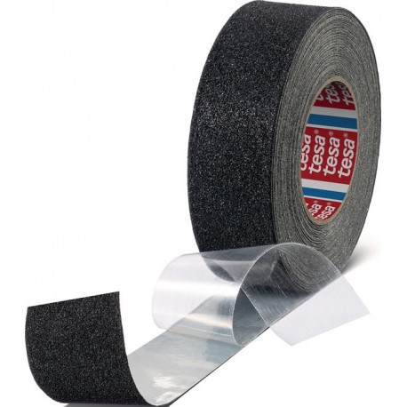 Ruban adhésif antidér. extr. flexible 60 955 noir longueur 18 m. largeur 50 mm T 
