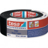 Adhésif toilé Duct Tape PRO 74613 noir longueur 50 m largeur 50 mm TESA 