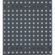 Panneau perforé l450xL500mm gris anthracite. RAL 7016 RASTERPLAN 