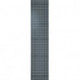 Panneau perforé l450xL2000mm gris anthracite. RAL 7016 RASTERPLAN 