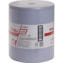 Essuie-tout Wypall L20 7356 L380xl350env. mm 2 couches bleu 1 rouleau x 1000 ser