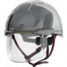 Casque d'escalade industriel EVO® VISTAshield® Dualswitch™ blanc/ABS fumé 