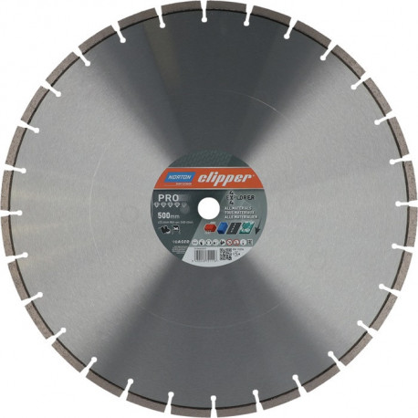 Disque diamanté 4 x 4 Explorer D. 500 mm perçage de 25.4 mm pour sci 