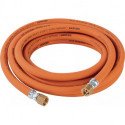 Tuyau pour gaz propane 5x6.3mm G3/8 po. LH x G3/8 po. LH Haute pression longueur 