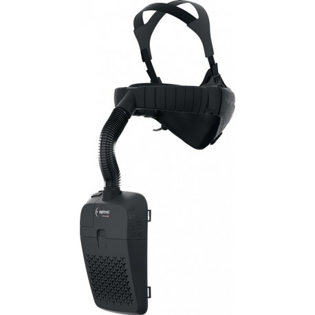 Système de protection respiratoire Swiss Air noir OPTREL 
