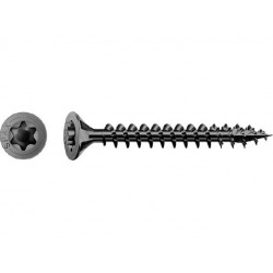 Vis universelle SPAX SeKo T-STAR+ 4.0 x 40 Galvanisé noir HP (Par 200)