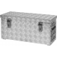  BOÎTE DE TRANSPORT ALU 628X275X280MM PLATEAU DAMIER FORMAT 48 LITRES