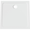 Receveur de douche minéral moulé blanc 90x90x3cm. avec antidérapant
