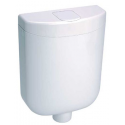 Réservoir chasse d'eau 6 l. blanc
