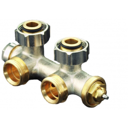 FORMAT Therm Anschlussarm. Multiblock T für Heizkörper mit 3/4 AG. Eck