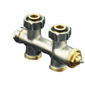 FORMAT Bras de connexion Therm. Multibloc T pour radiateurs avec 3/4 AG. Passage