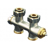 FORMAT Therm Anschlussarm. Multiblock T für Heizkörper mit 3/4 AG. Durchgang