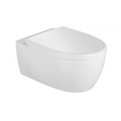 FORMAT Design Wand-WC weiß. spülrandlos