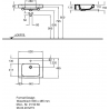 FORMAT Design Waschtisch 60 x 48.5 cm. weiß FormatClean