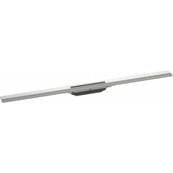 Caniveau de douche RainDrain Flex kb. Pour Montage 1000 mm en acier inoxydable brossé