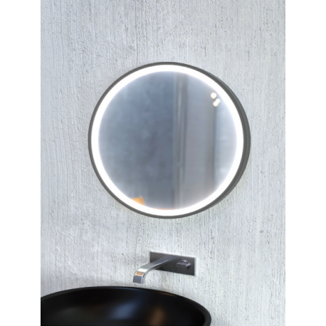 AS LED-Leuchtspiegel ELEGANZA ohne Lederschlaufe Durchmesser 60 cm
