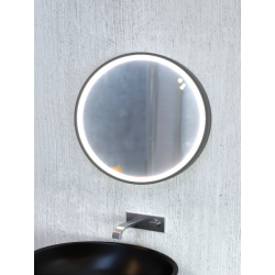 AS LED-Leuchtspiegel ELEGANZA ohne Lederschlaufe Durchmesser 70 cm