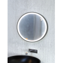 Miroir lumineux AS LED ELEGNZA sans bracelet en cuir Diamčtre 75 cm