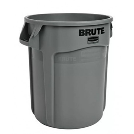 Fût polyvalent gris 76 l PE D. extérieur 495xH581 mm RUBBERMAID