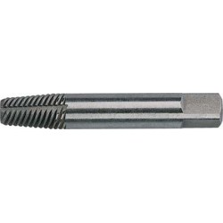 Extracteur de vis Hi-Trac, Taille : 1, Pour vis M4, Ø du foret hélicoïdal 1,8 mm, d1 d2 : 1,6-3,6 mm, 4 pans : 2,7 mm, Long. totale 49 mm